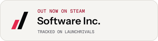 Light launch badge for Software Inc.