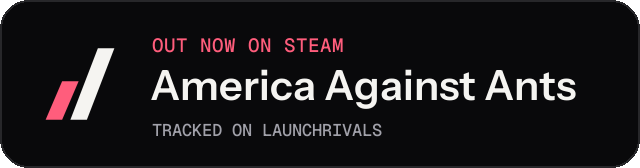 Dark launch badge for America Against Ants