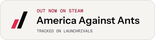 Light launch badge for America Against Ants