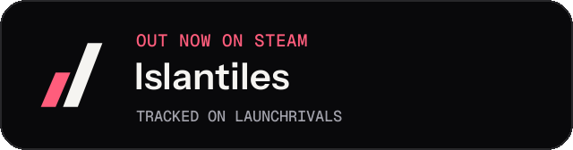 Dark launch badge for Islantiles