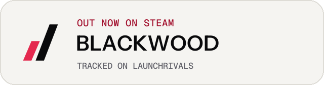 Light launch badge for BLACKWOOD
