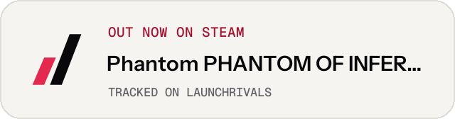 Light launch badge for Phantom PHANTOM OF INFERNO NITRO ARCHIVE