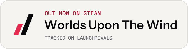 Light launch badge for Worlds Upon The Wind