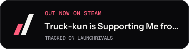 Dark launch badge for Truck-kun is Supporting Me from Another World?!