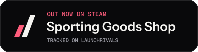 Dark launch badge for Sporting Goods Shop
