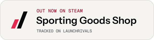 Light launch badge for Sporting Goods Shop