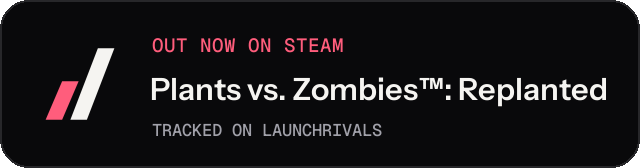Dark launch badge for Plants vs. Zombies™: Replanted