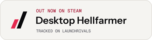 Light launch badge for Desktop Hellfarmer
