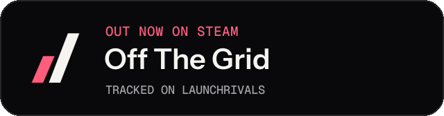 Dark launch badge for Off The Grid