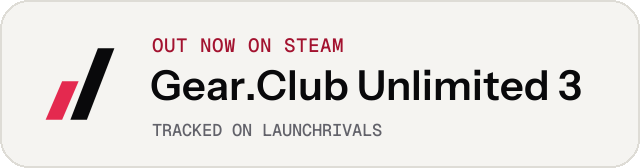 Light launch badge for Gear.Club Unlimited 3