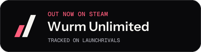 Dark launch badge for Wurm Unlimited