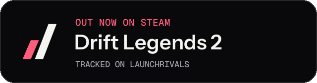 Dark launch badge for Drift Legends 2