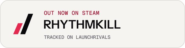 Light launch badge for RHYTHMKILL