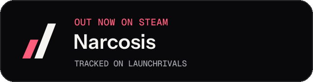Dark launch badge for Narcosis