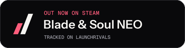 Dark launch badge for Blade & Soul NEO