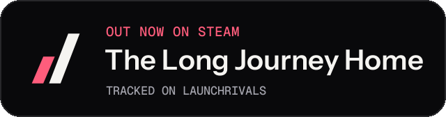 Dark launch badge for The Long Journey Home