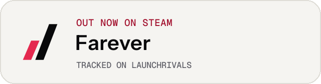 Light launch badge for Farever