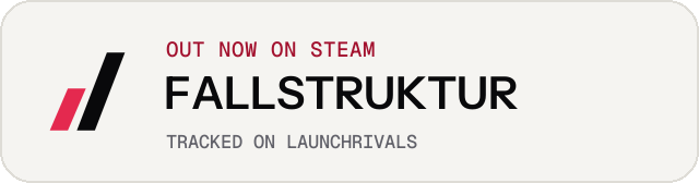 Light launch badge for FALLSTRUKTUR