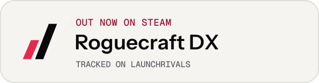 Light launch badge for Roguecraft DX