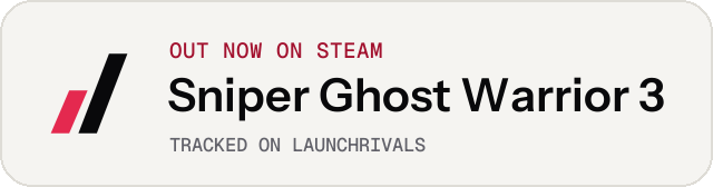 Light launch badge for Sniper Ghost Warrior 3
