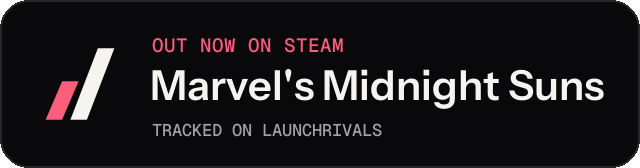 Dark launch badge for Marvel's Midnight Suns