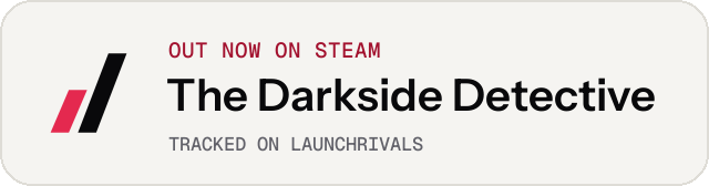 Light launch badge for The Darkside Detective