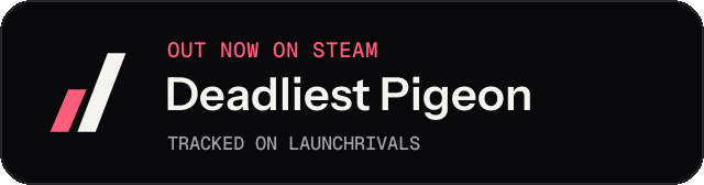 Dark launch badge for Deadliest Pigeon