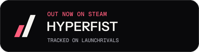 Dark launch badge for HYPERFIST