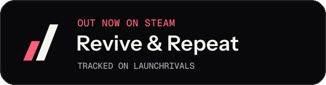 Dark launch badge for Revive & Repeat