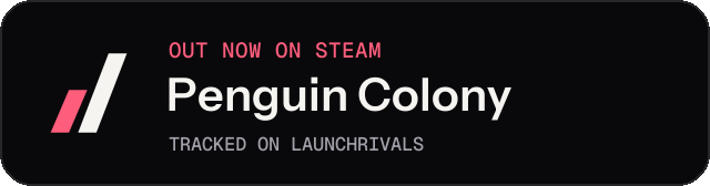 Dark launch badge for Penguin Colony