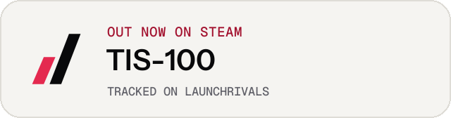 Light launch badge for TIS-100