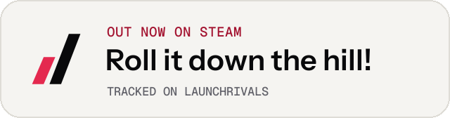 Light launch badge for Roll it down the hill!