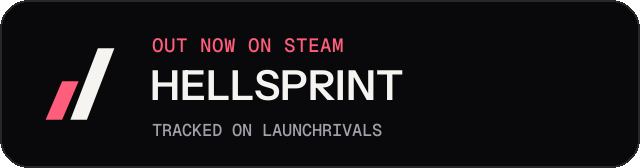 Dark launch badge for HELLSPRINT