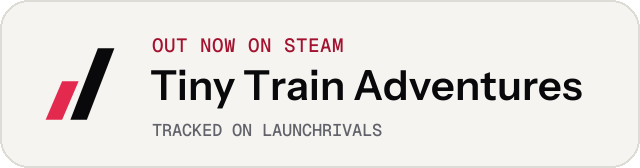 Light launch badge for Tiny Train Adventures
