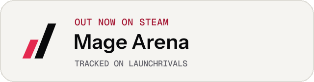 Light launch badge for Mage Arena