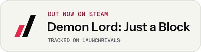 Light launch badge for Demon Lord: Just a Block