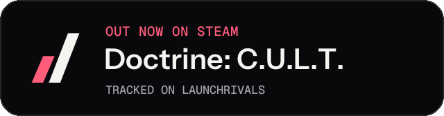Dark launch badge for Doctrine: C.U.L.T.