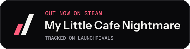 Dark launch badge for My Little Cafe Nightmare