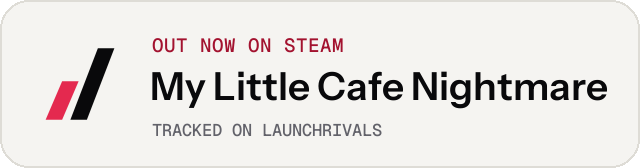 Light launch badge for My Little Cafe Nightmare