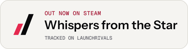Light launch badge for Whispers from the Star