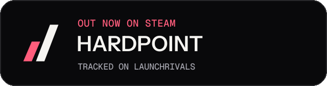 Dark launch badge for HARDPOINT