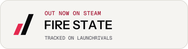 Light launch badge for FIRE STATE