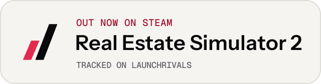 Light launch badge for Real Estate Simulator 2