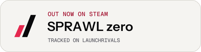 Light launch badge for SPRAWL zero