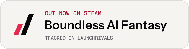 Light launch badge for Boundless AI Fantasy