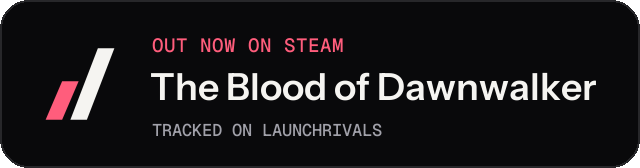 Dark launch badge for The Blood of Dawnwalker