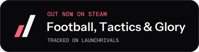 Dark launch badge for Football, Tactics & Glory