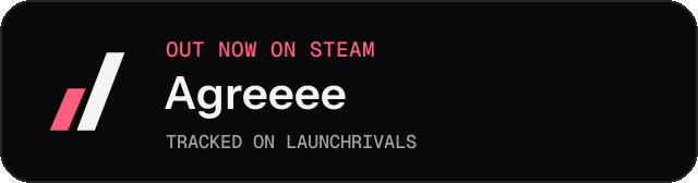 Dark launch badge for Agreeee