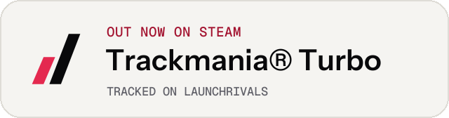 Light launch badge for Trackmania® Turbo