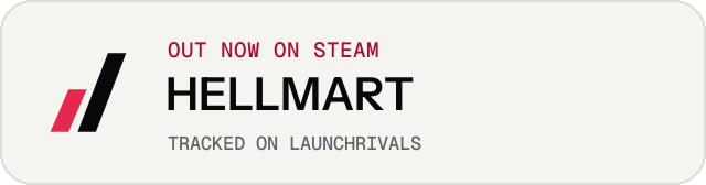 Light launch badge for HELLMART